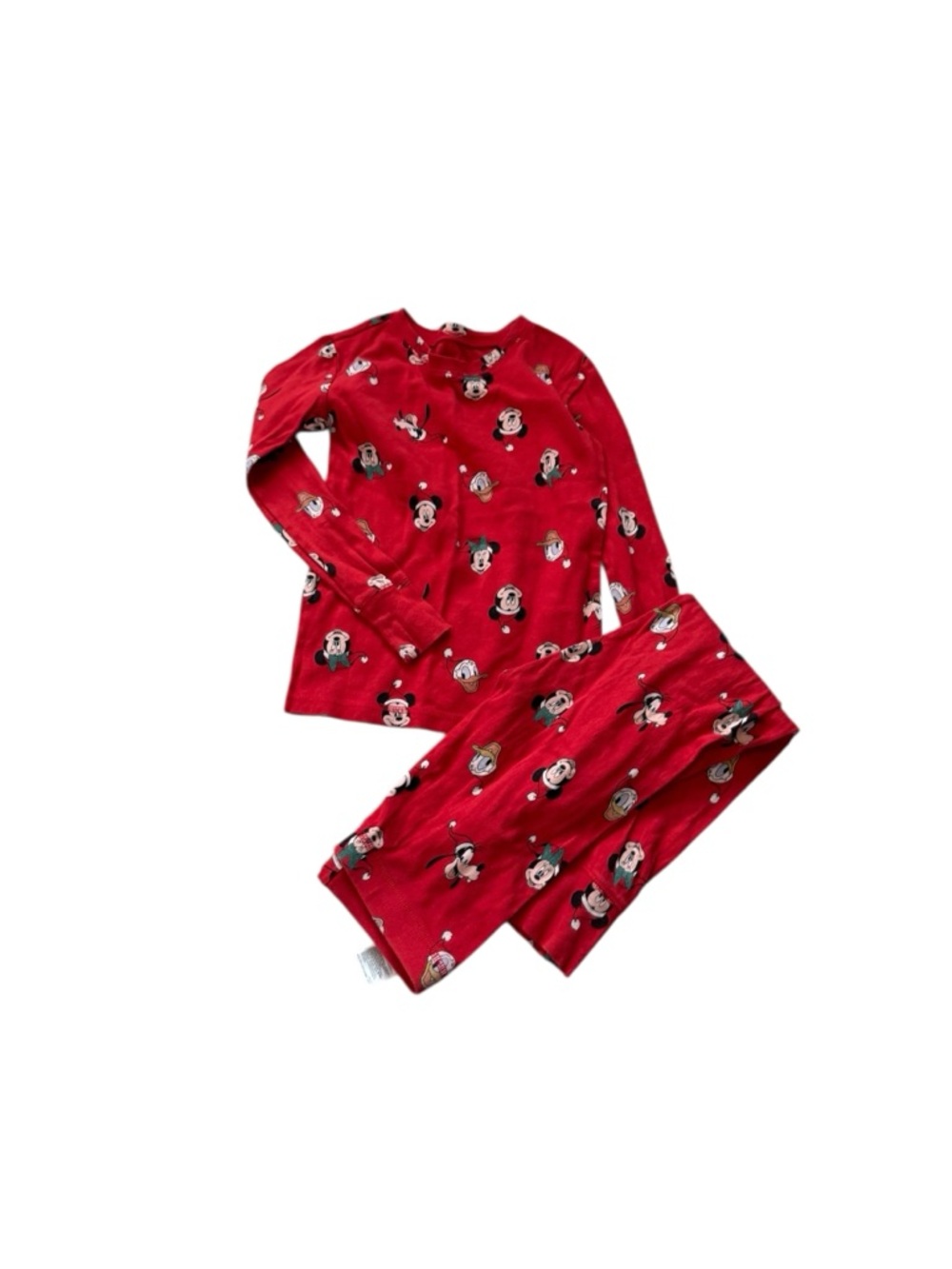 GAP Red Mickey Mouse Kids Pajama Set